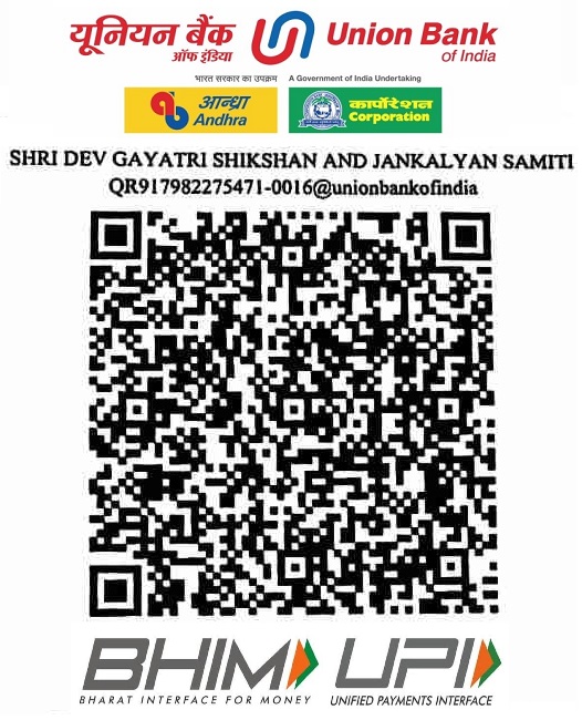 DONATE HERE QR917982275471-0016@unionbankofindia